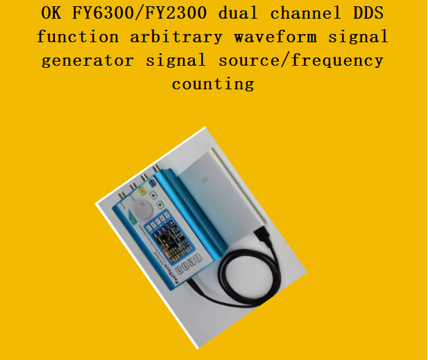 OK FY6300/FY2300 dual channel  - Function Arbitrary Waveform Generator ulasan dan harga