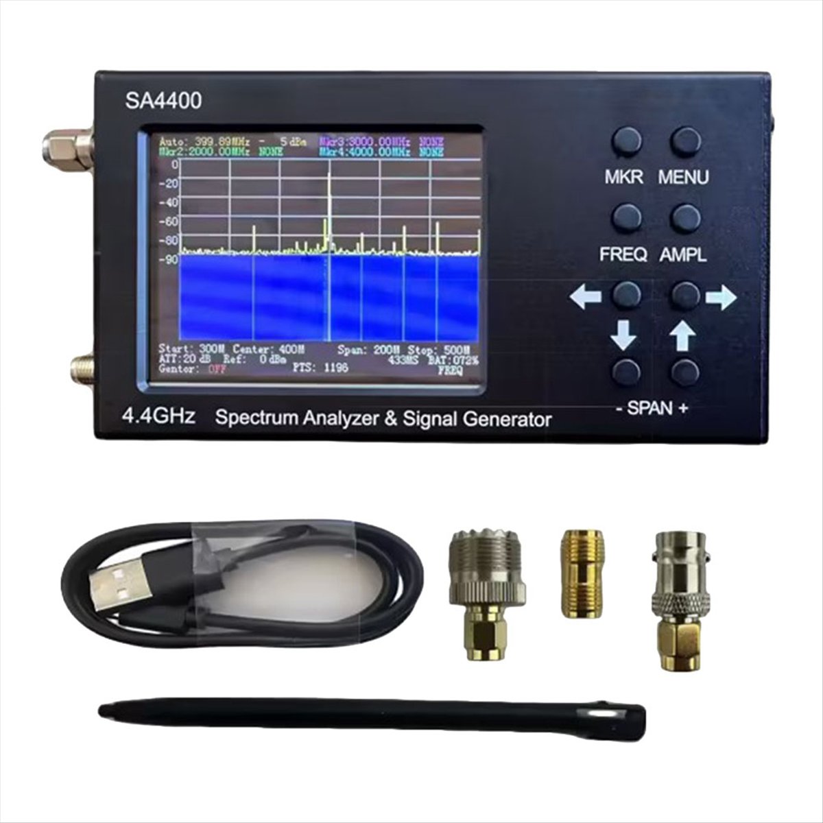 #(Upgraded)New 4.4GHz SA4400 S - Signal Generator Spectrum Analyzer ulasan dan harga