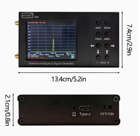 Handheld Spectrum Analyzer 35M - Signal Generator Spectrum Analyzer ulasan dan harga