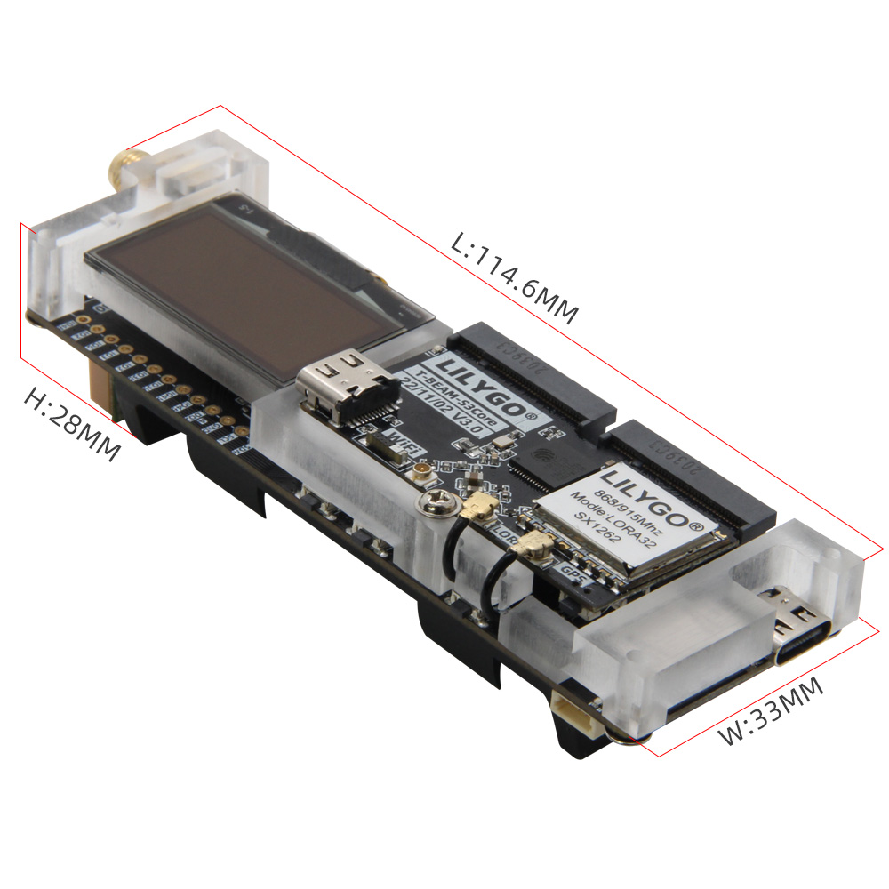 LILYGO® SoftRF T-Beam SUPREME  - Esp32 S3 Development Board Lot ulasan dan harga